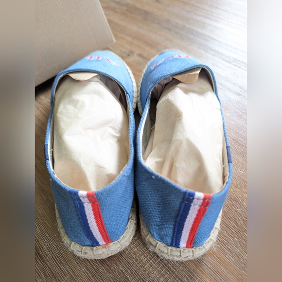 SOLUDOS The Original Espadrille "Allez" in Laguna Blue France, Size 8-8.5 NWB - Picture 7 of 8